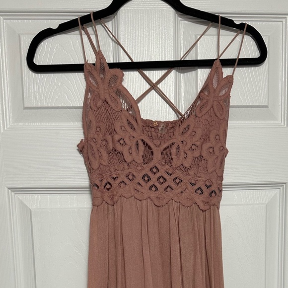 Flowy Free People Mini Dress - Picture 2 of 5